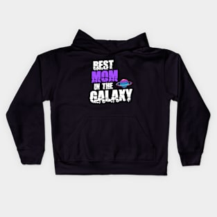 Best Mom in the Galaxy | Space-Themed Mother's Day Kids Hoodie